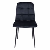 Стул Алвест AV 406-N черный бархат H-75/черный купить в Минске Стул Алвест AV 406-N черный бархат H-75/черный купить в Минске